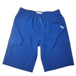 Weatherproof Vintage Boys Navy Blue Cargo Shorts Stretch Size M 10/12 G41